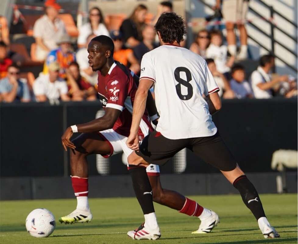Partido del CD Castellón contra el Valencia