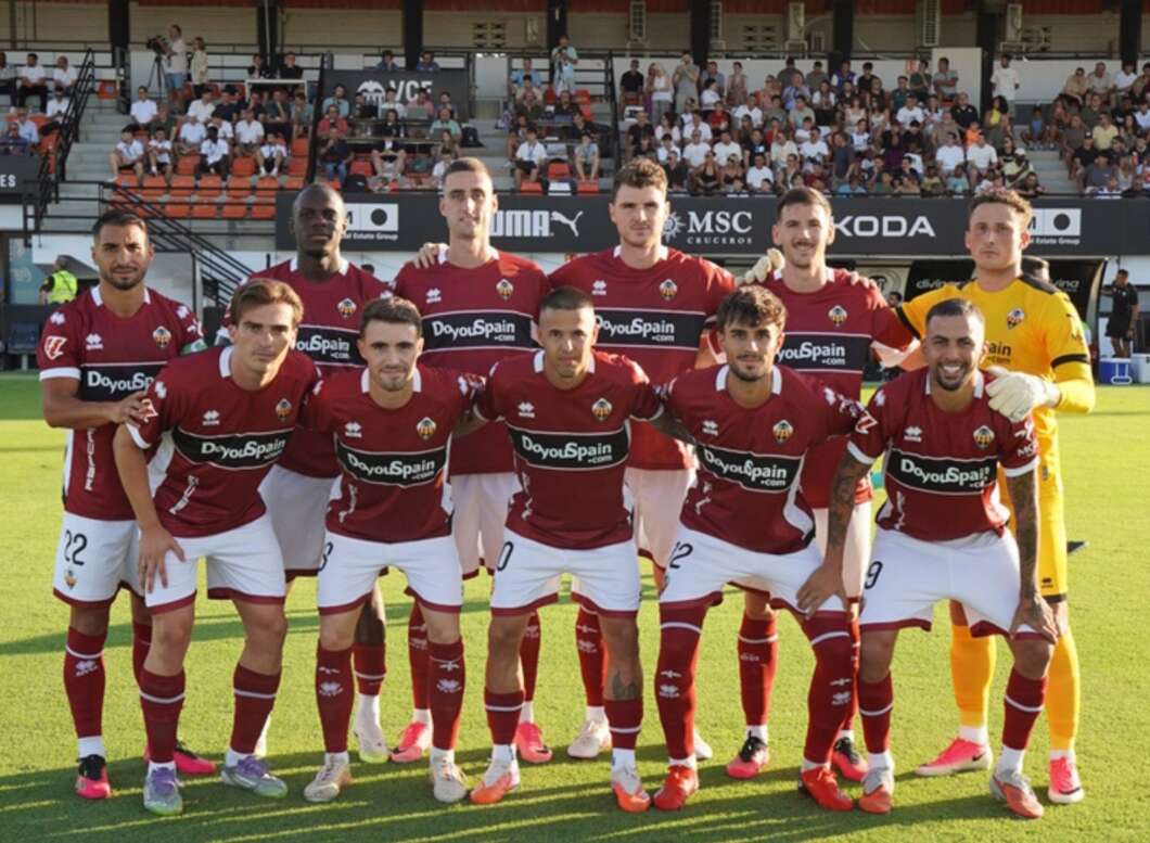 Partido del CD Castellón contra el Valencia