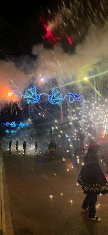 Esclat de Llum correfocs dimonis de la Plana Grau