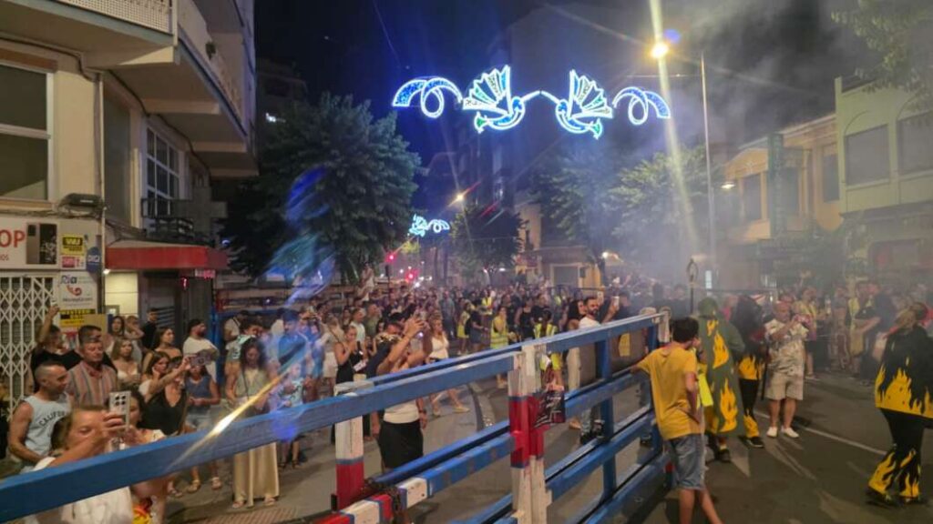 Esclat de Llum correfocs dimonis de la Plana Grau