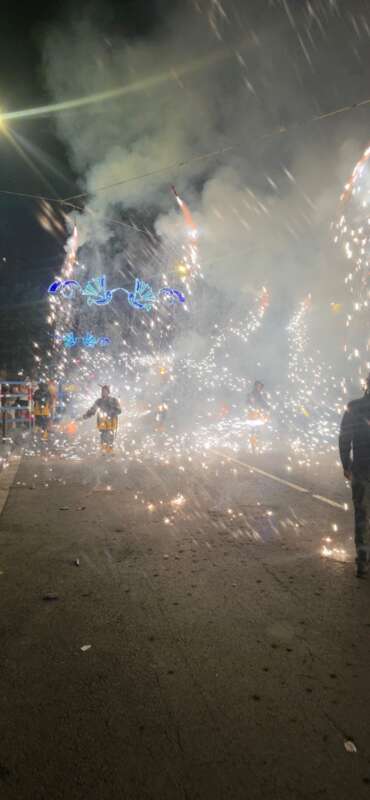 Esclat de Llum correfocs dimonis de la Plana Grau
