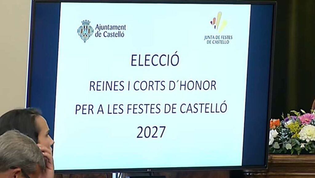 Elección reinas de Castellón 2027