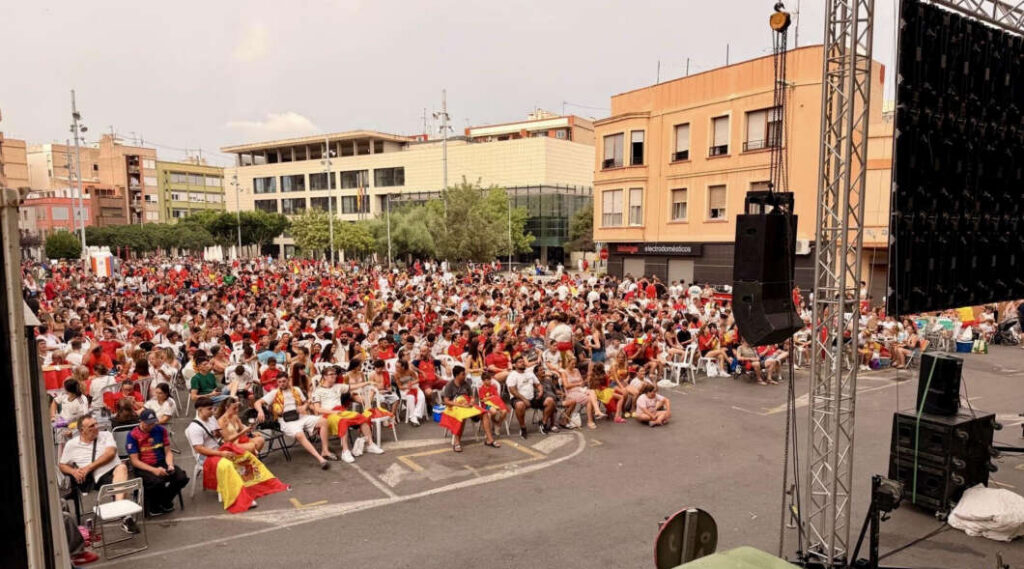 Final del mundial España Argentina en Almassora