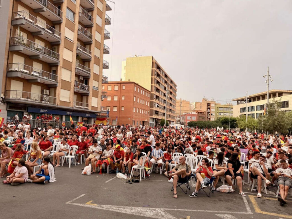Final del mundial España Argentina en Almassora