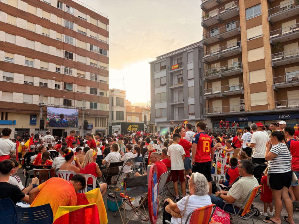 Final del mundial España Argentina en Almassora