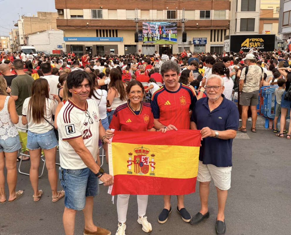 Final del mundial España Argentina en Almassora