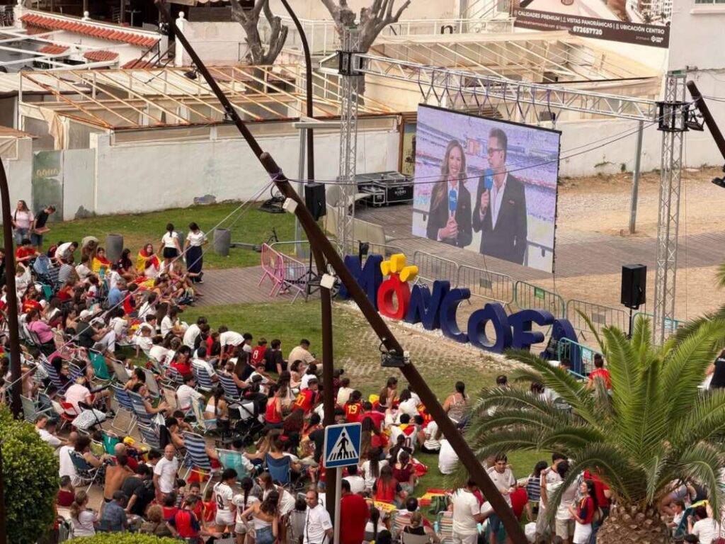 Mundial de España y argentina en Moncofa