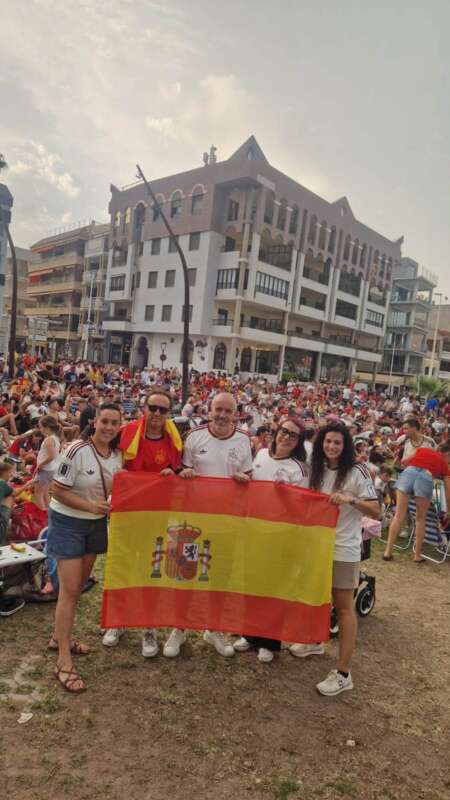 Mundial de España y argentina en Moncofa