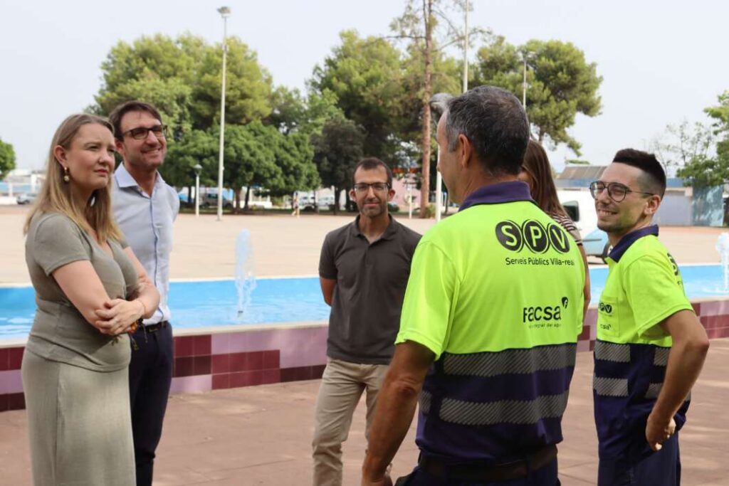 Vila-real renova el manteniment de les seues 17 fonts amb una inversió de 281.800 euros anuals
