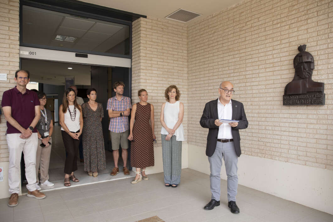 Homenaje Jaume I en UJI Castelló