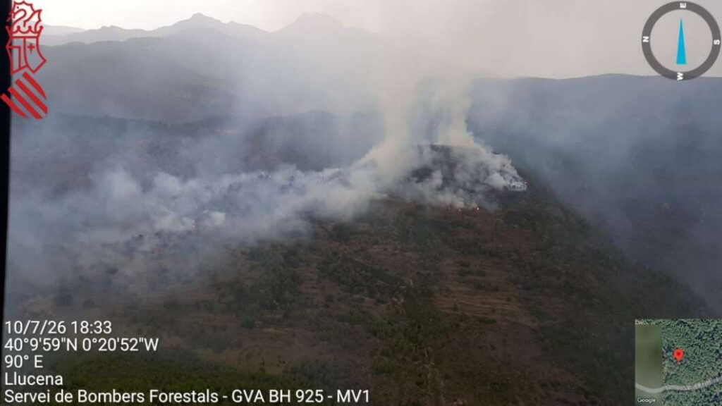 Incendios en la provincia,
