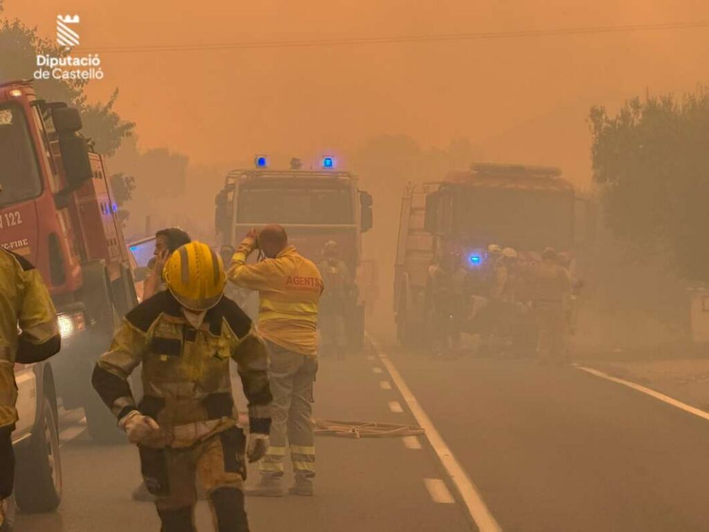 Incendio de la Vall d'Uixó