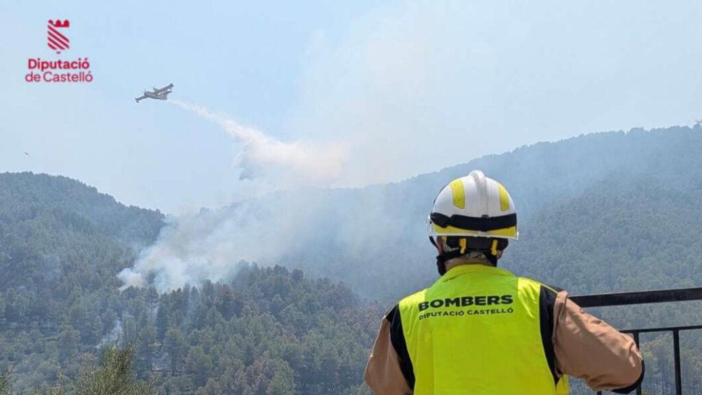 Incendio Vall d'Uixó bomberos 290726