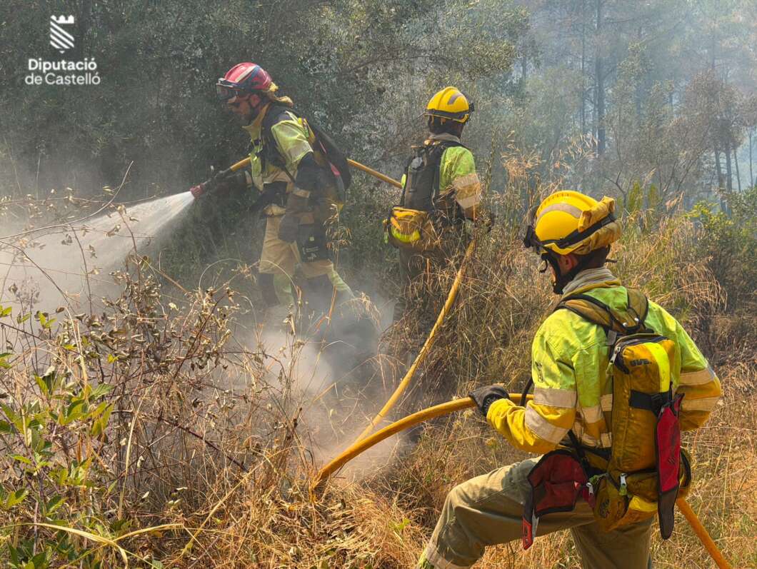 Incendio Vall D'Uixó bomberos 290726