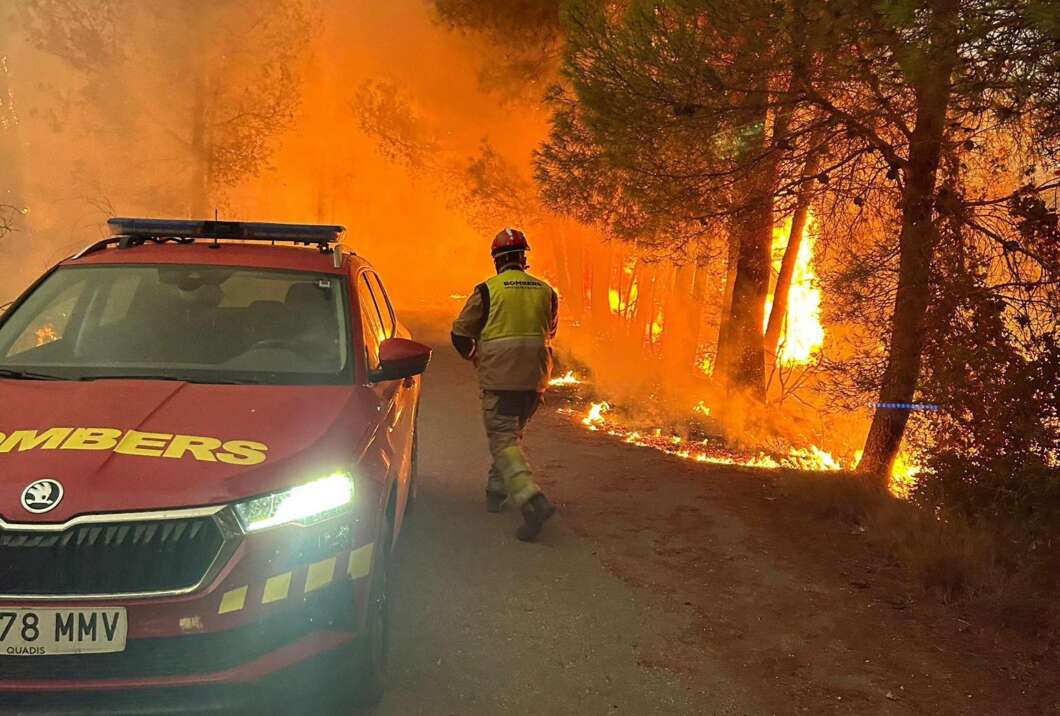 Incendio Vall d'Uixó, bomberos Consorcio 300726