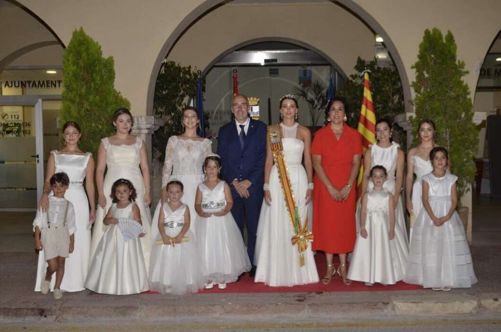 Moncofa corona a Alicia Pedrós como reina de las Fiestas Patronales de Santa María Magdalena 2026