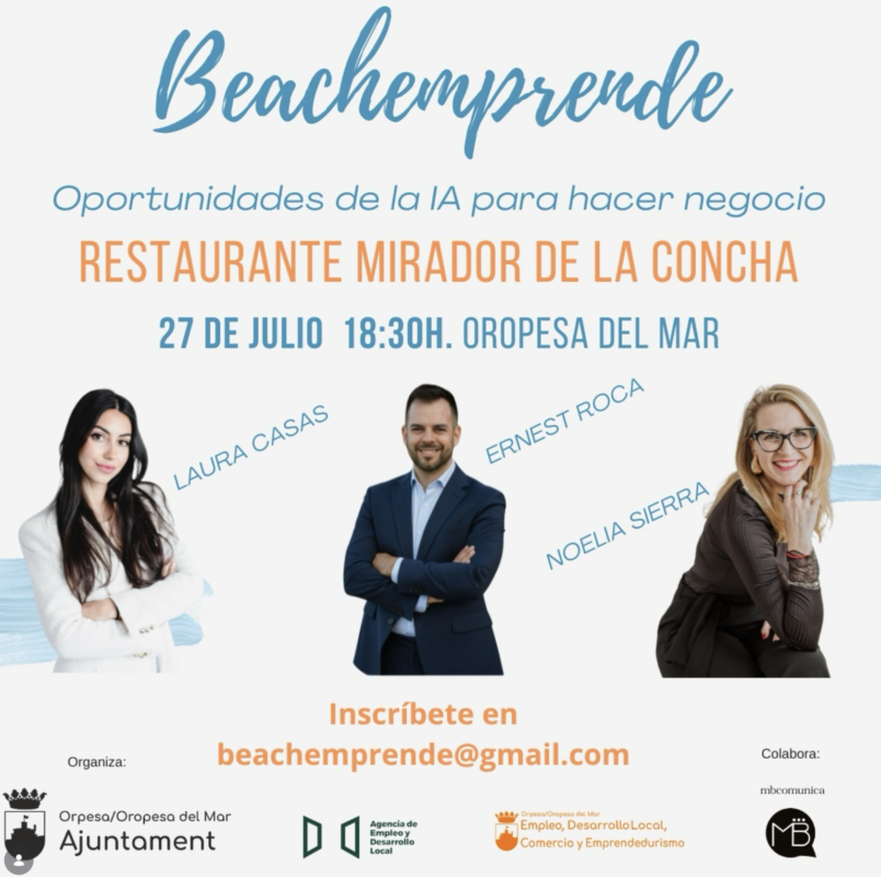 Beachemprende acerca la inteligencia artificial al tejido empresarial de Oropesa