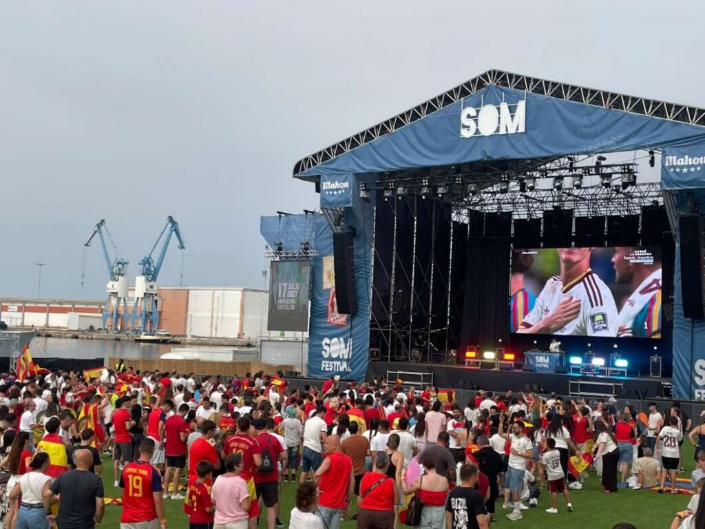 Final del mundial España Argentina en el grau
