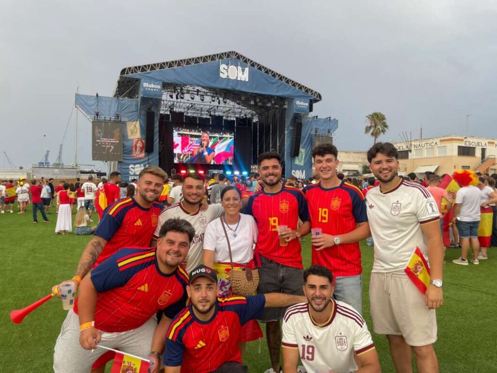 Final del mundial España Argentina en el grau