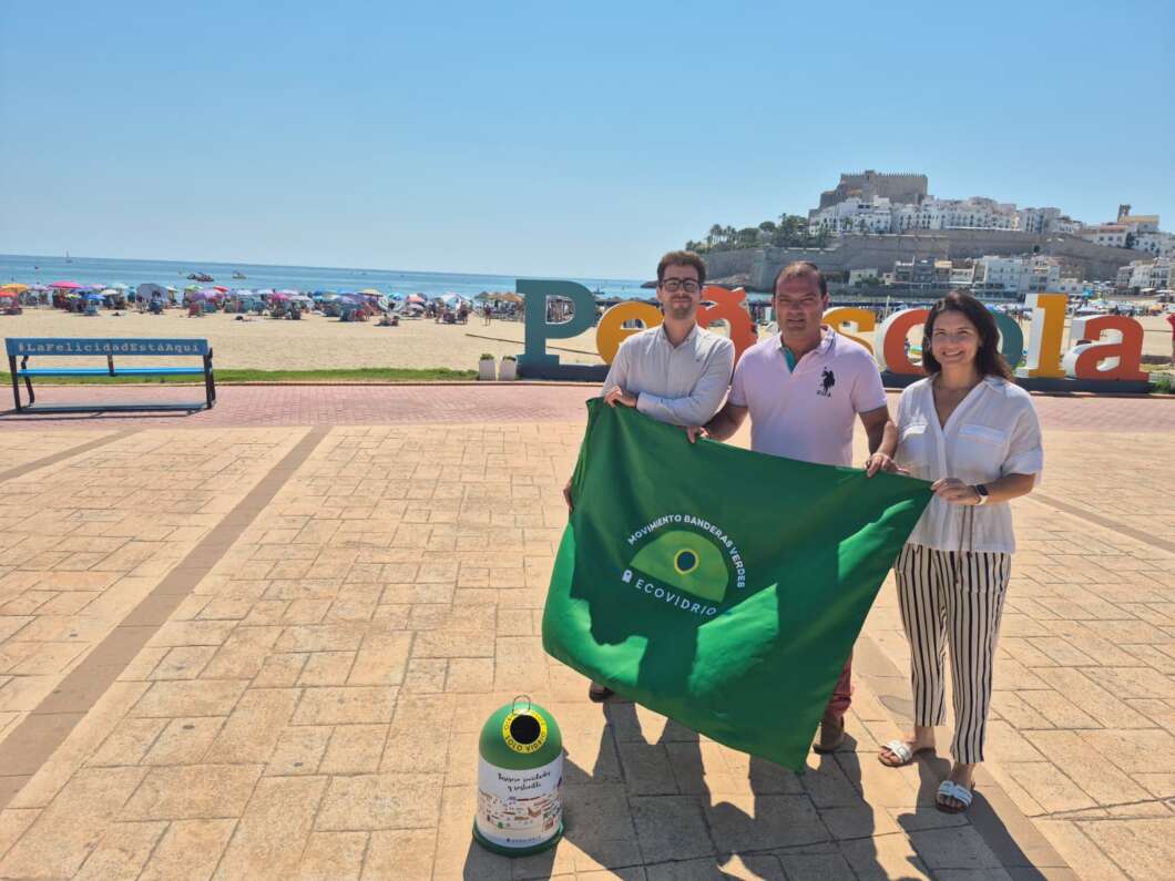 Peñíscola aspira a revalidar la Bandera Verde de Ecovidrio este verano