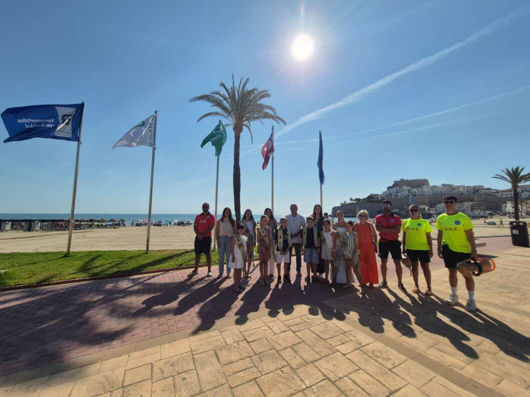 Peñíscola exhibe más de 30 distintivos de calidad en sus playas y espacios naturales