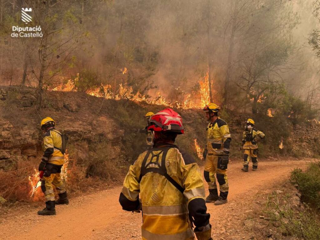 Incendio de la vall d'Uixó 270726