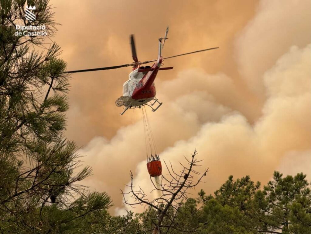 Incendio de la vall d'Uixó 270726