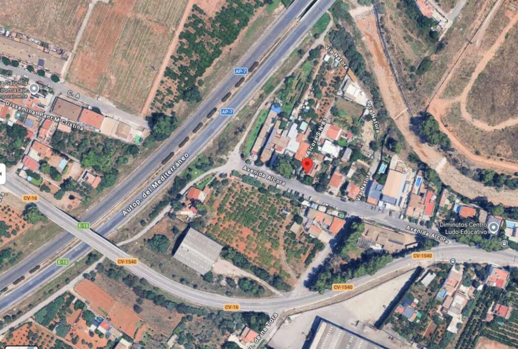 Racó de la Natora junto a avenida de Alcora Castellón
