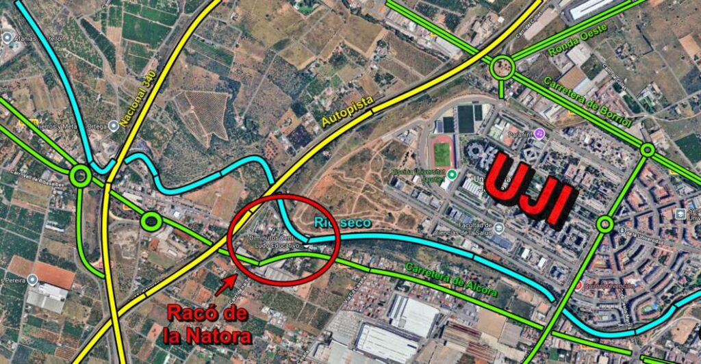 Nueva Rotonda en la Ronda Oeste de Castellón