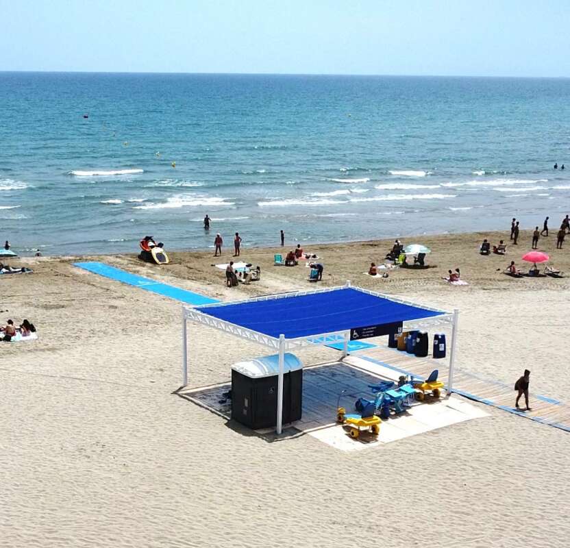 Castellón da un paso más hacia unas playas accesibles para todos