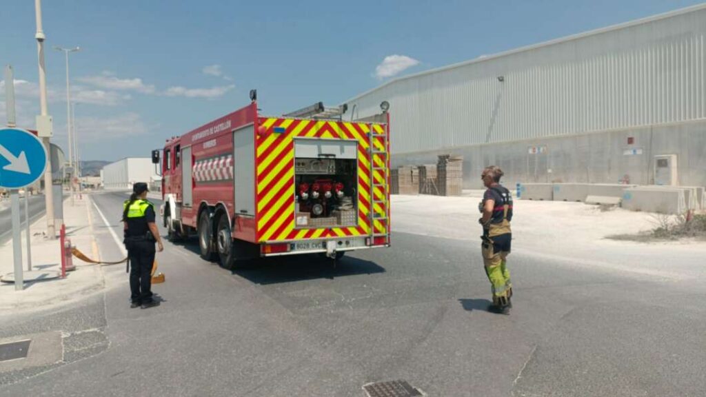 PortCastelló se suma al operativo contra el incendio de la Serra d'Espadà