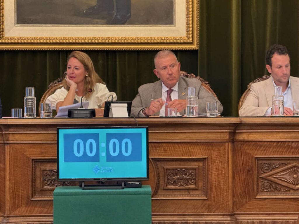 Pleno Castellón julio 2026