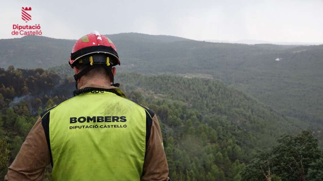 Los rayos desatan seis incendios forestales en Castellón en apenas unas horas