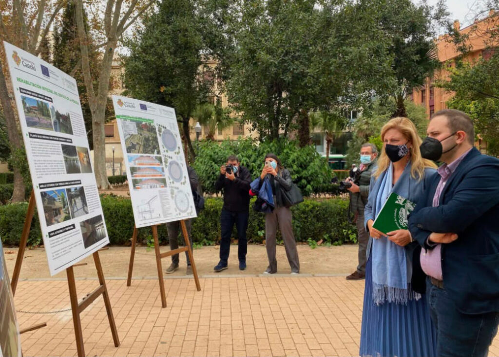Presentación del proyecto de la Pérgola, Marco y López 2021