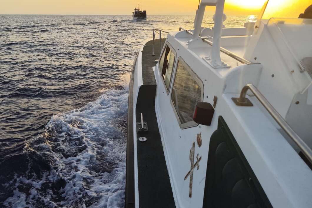 Retienen en el Grau de Castellón un pesquero italiano por obstruir una inspección de Pesca