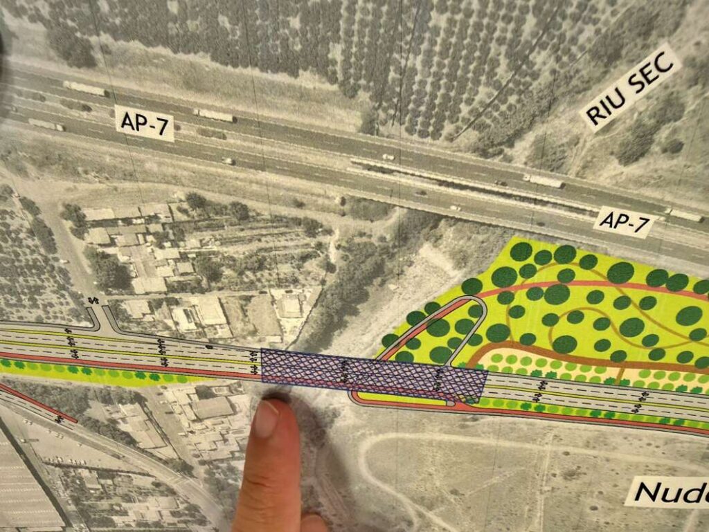 Nueva Rotonda en la Ronda Oeste de Castellón
