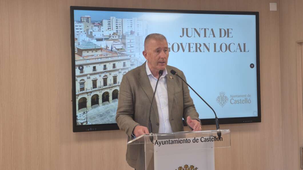 Vicent Sales, portavoz equipo de gobierno de Castellón