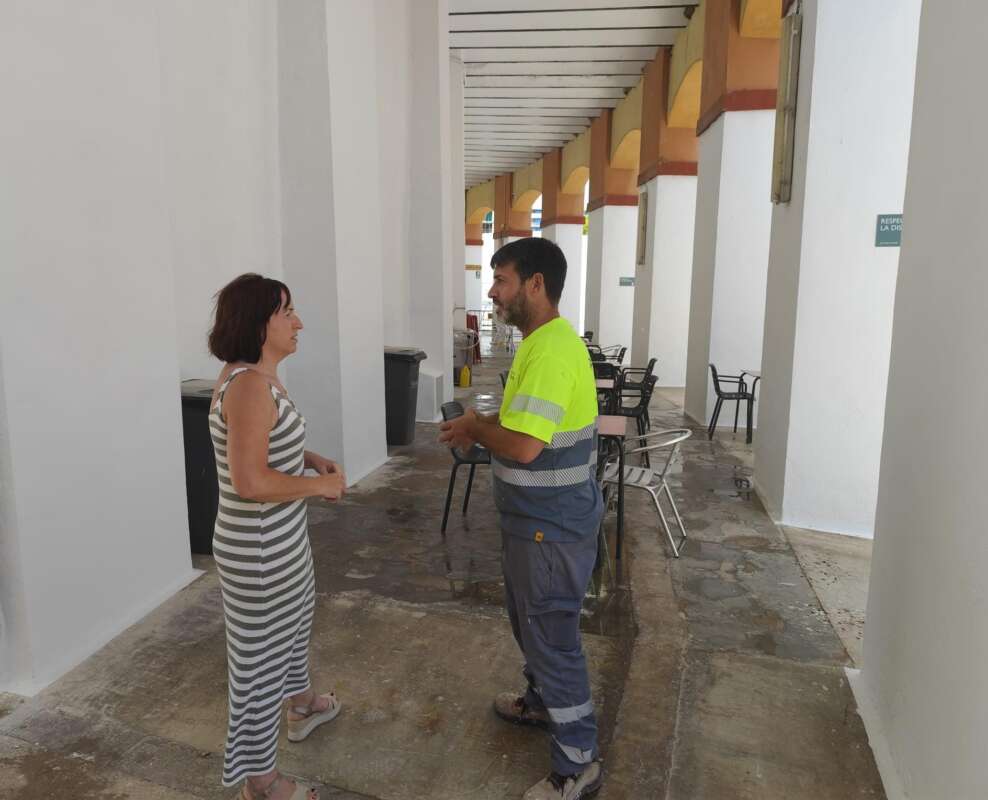 El taller d'ocupació Vinaròs Inserta millora i adequa la plaça de bous