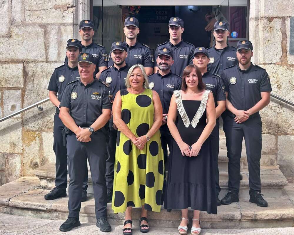 La Policía Local de Vinaròs incorpora nueve agentes