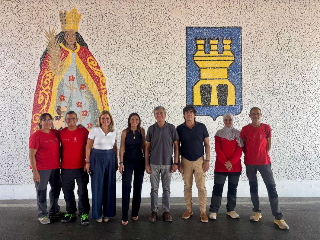 El Taller d'Ocupació d'Almassora transforma espais municipals amb mosaics