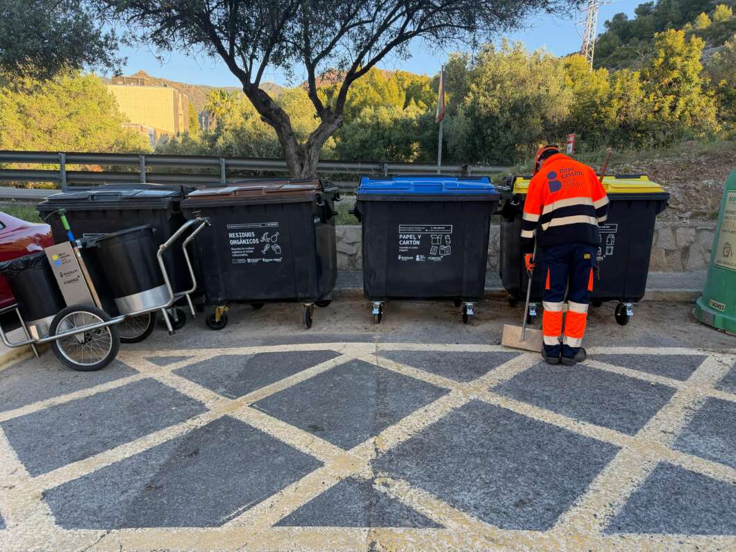 Benicàssim aumenta un 62 % el reciclaje de envases en julio