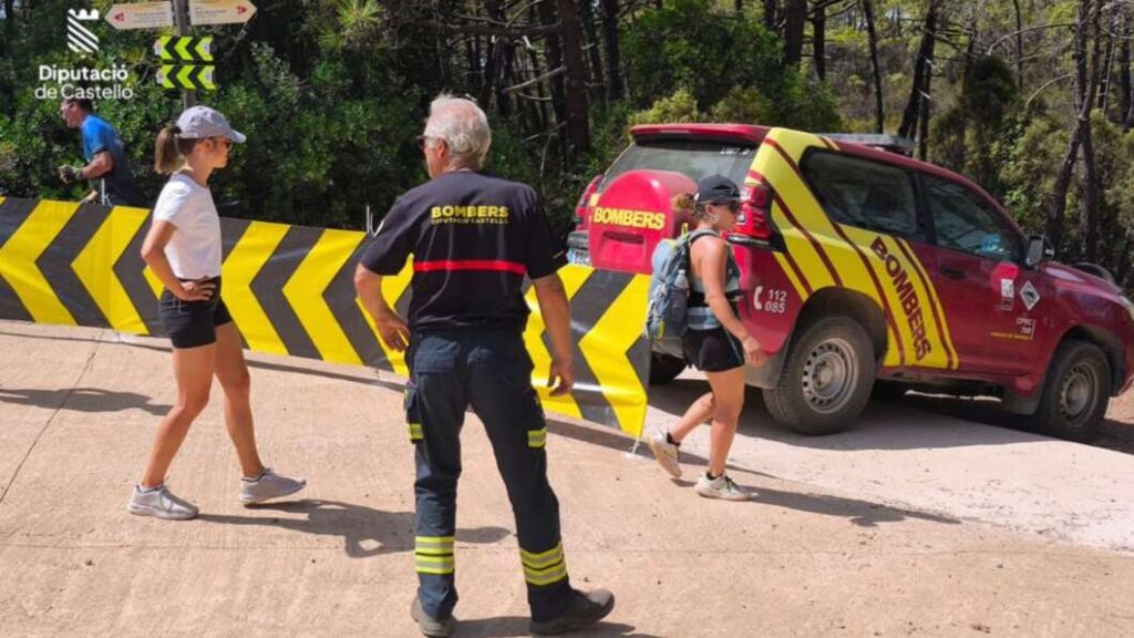 Bomberos despliega un operativo especial para blindar La Vuelta