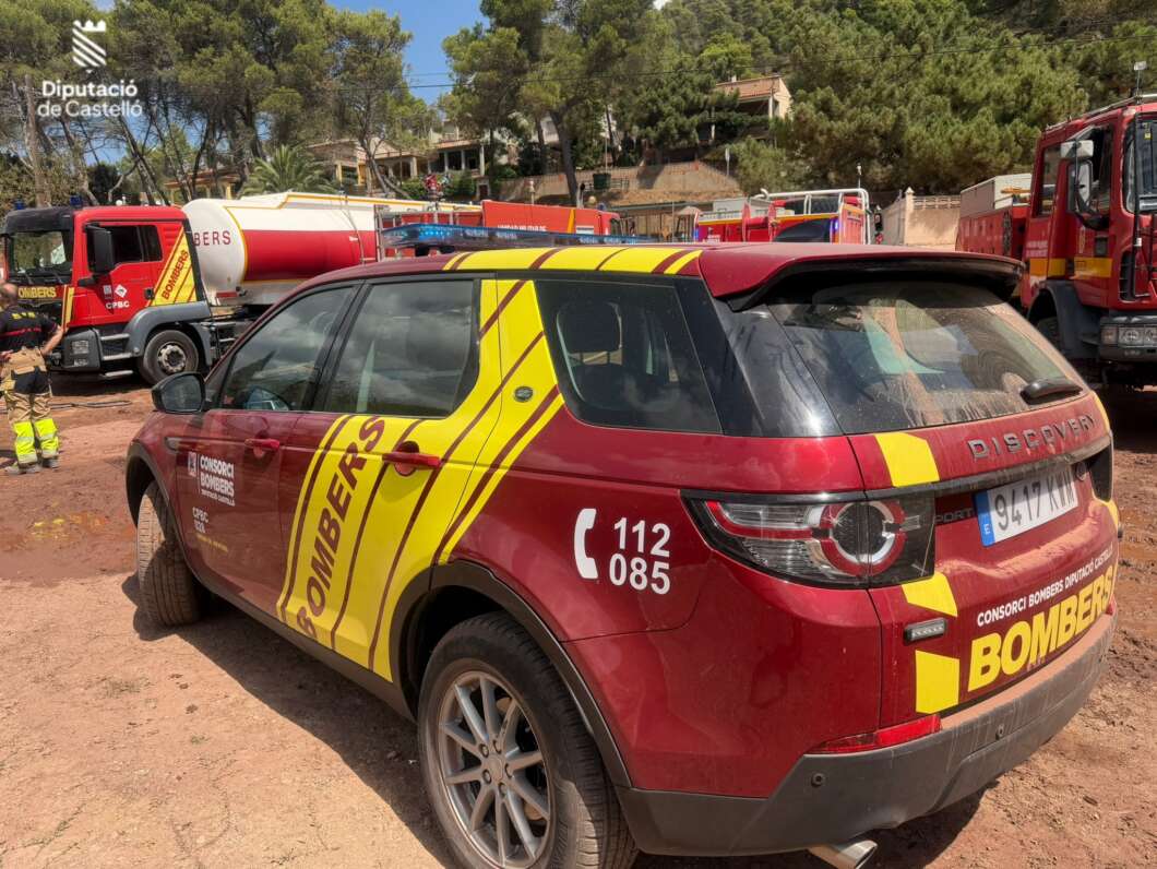 incendio segorbe bomberos