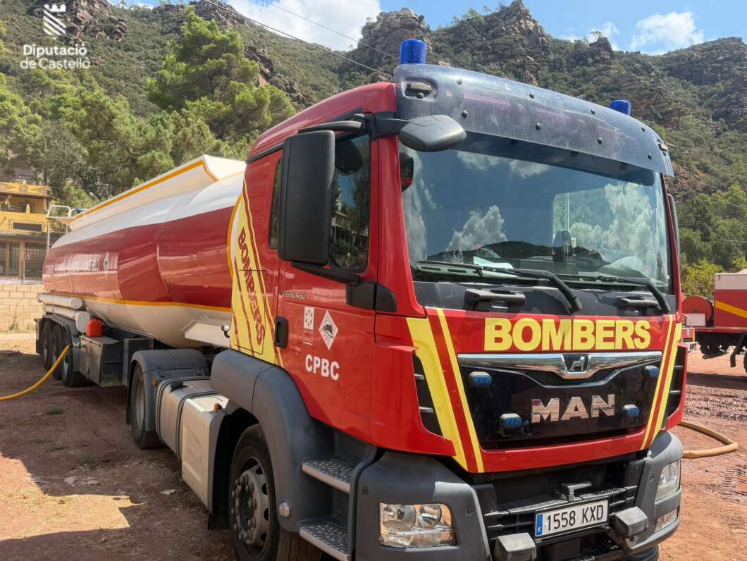 incendio segorbe bomberos