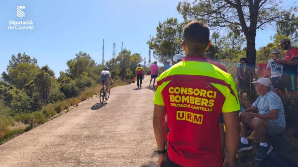 Bomberos despliega un operativo especial para blindar La Vuelta