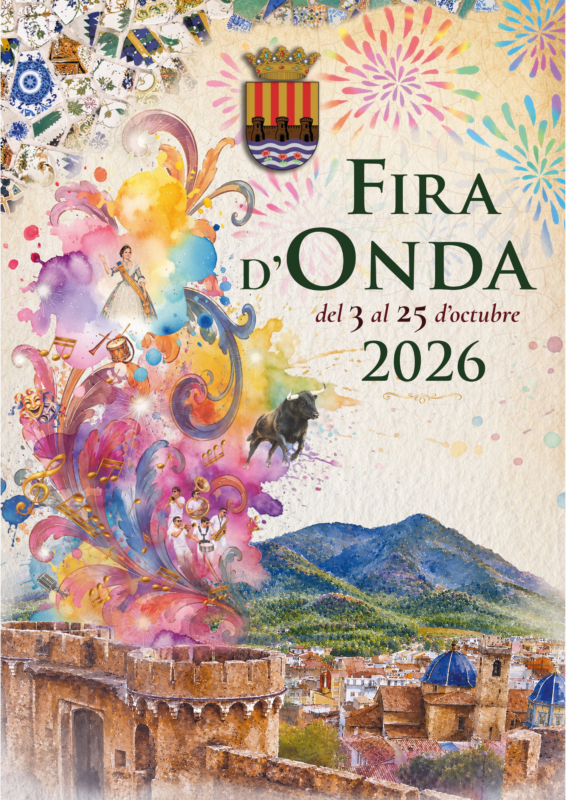Onda elige el cartel para la Fira 2026 con sabor a tradición