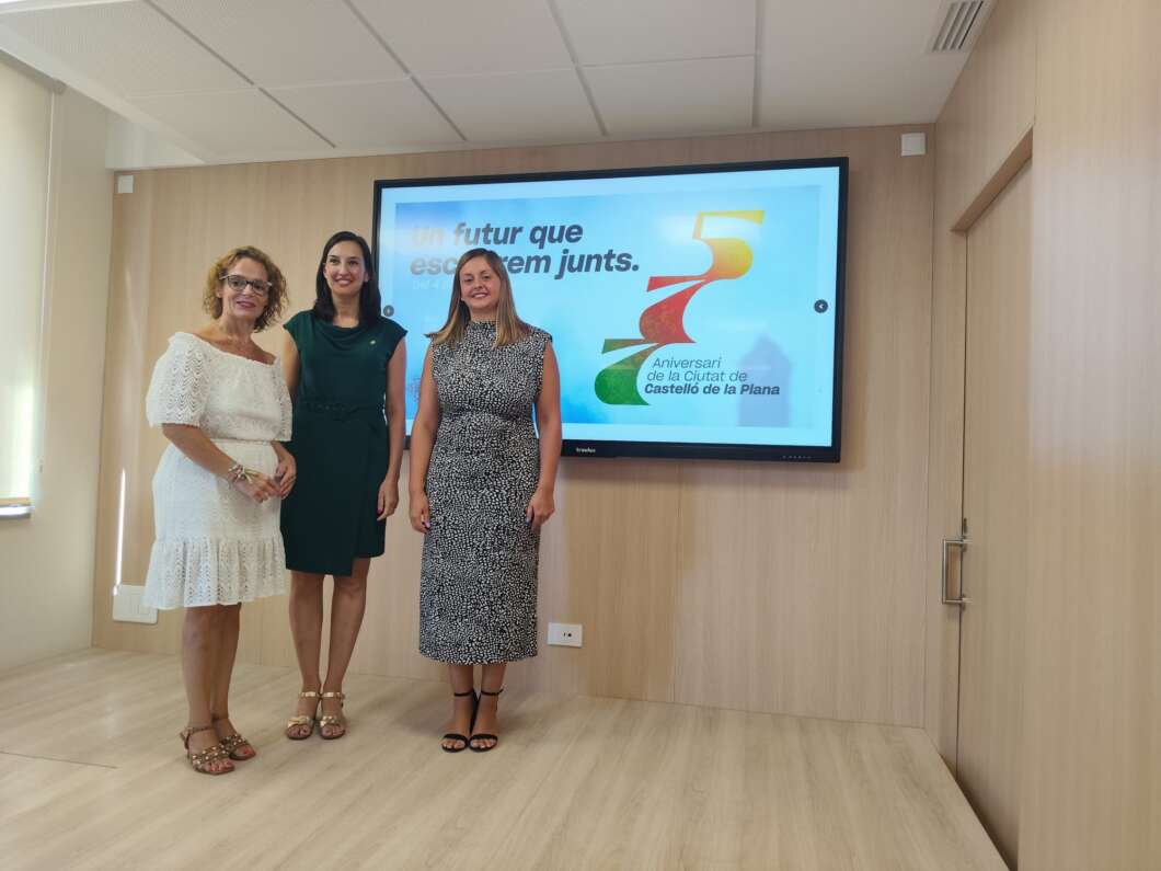 Concejalas de Turismo, cultura y fiestas de Castelló