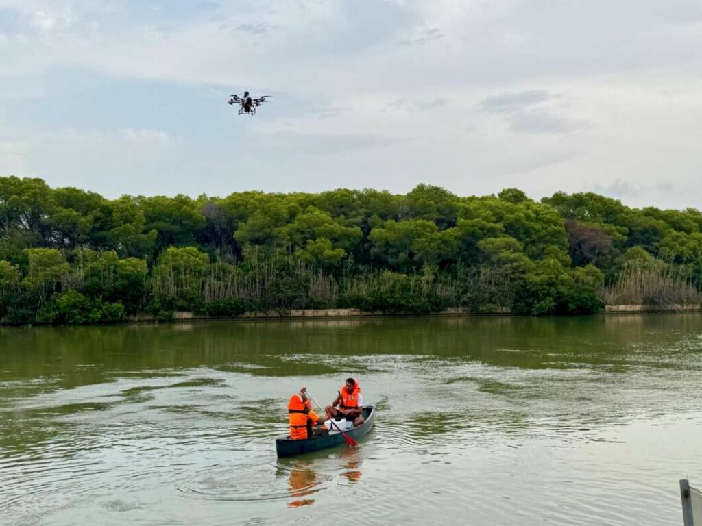 La Generalitat usa drones e IA para vigilar la calidad del agua