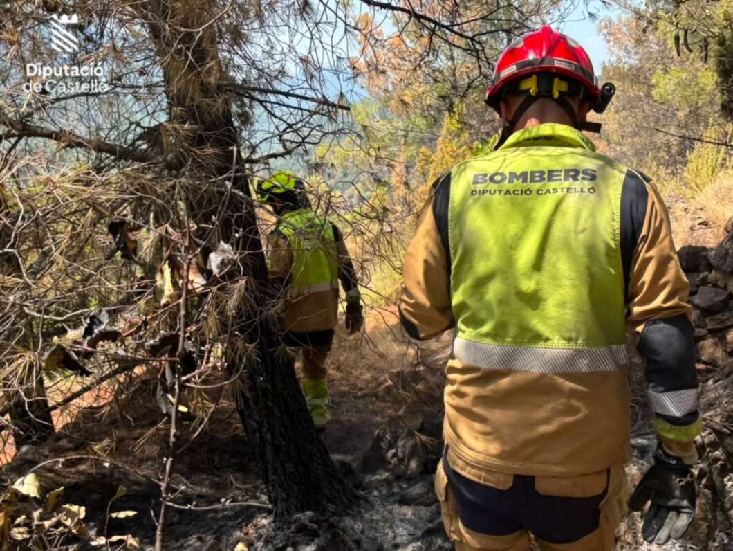 Incendio de la Vall d'Uixó: controlado 040826