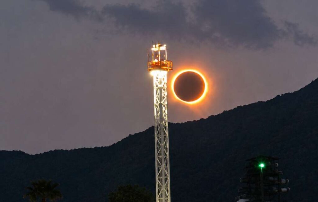 Eclipse solar desde Benicàssim 120826